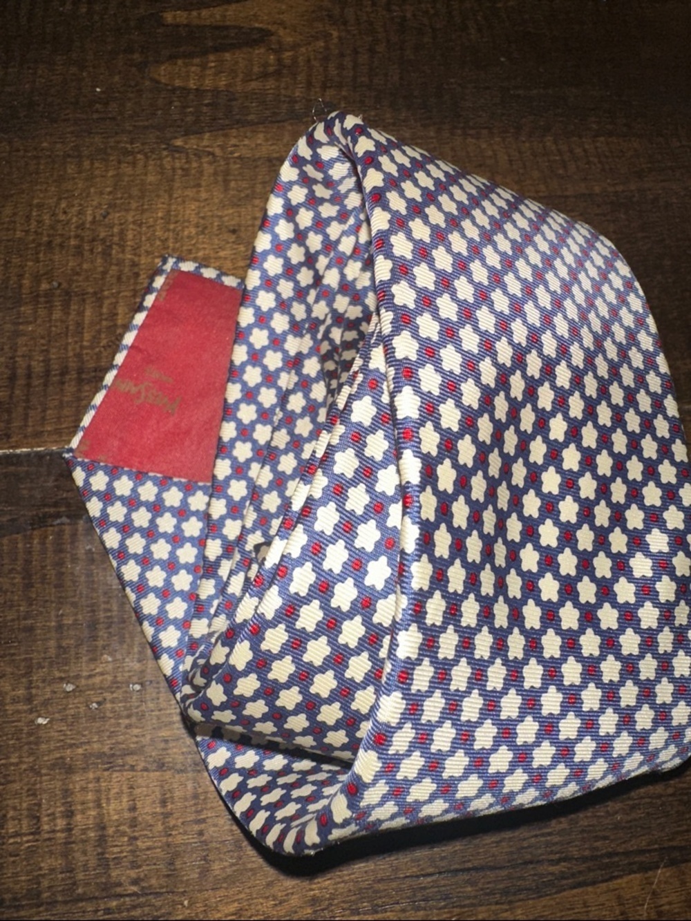 Yves Saint Laurent silk tie